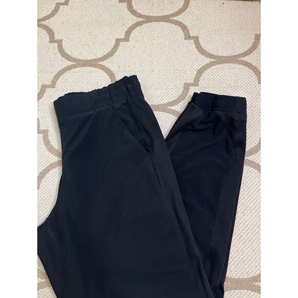 Athleta Black Brooklyn Lined Jogger pull on pants, size 4 - Picture 2 of 15